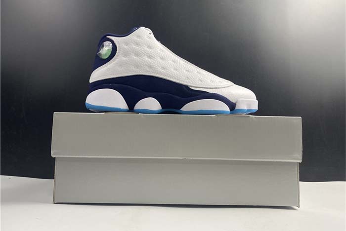 Air Jordan 13 Retro White Obsidian Powder Blue - 414571-144