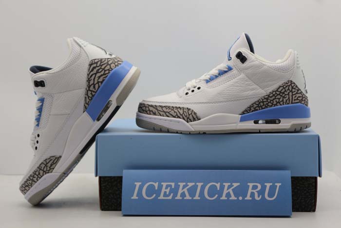 Air Jordan3 AJ3 UNC CT8532-104