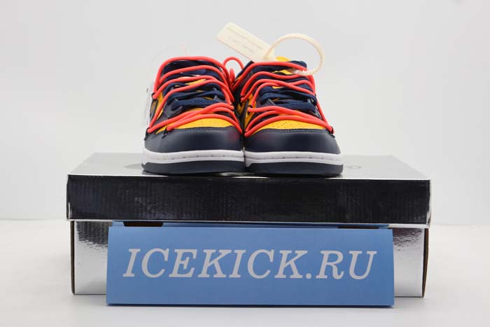 NIKE DUNK LOW OFF-WHITE MICHIGAN - CT0856-700