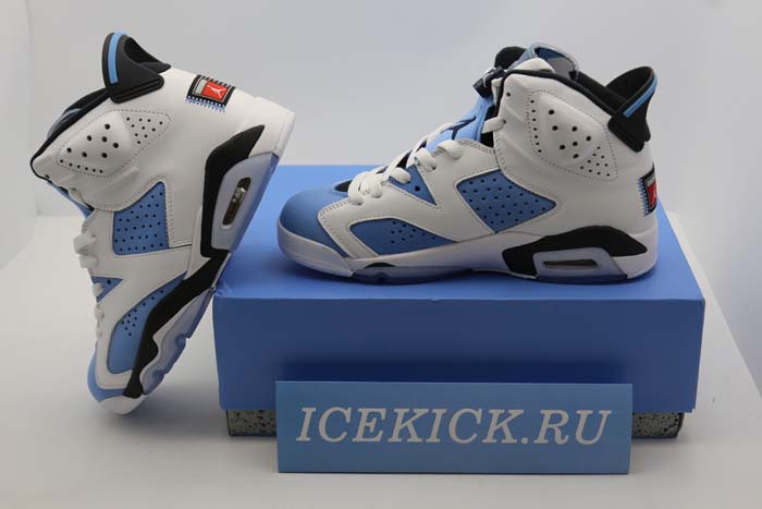 Air Jordan 6 UNC White - CT8529-410