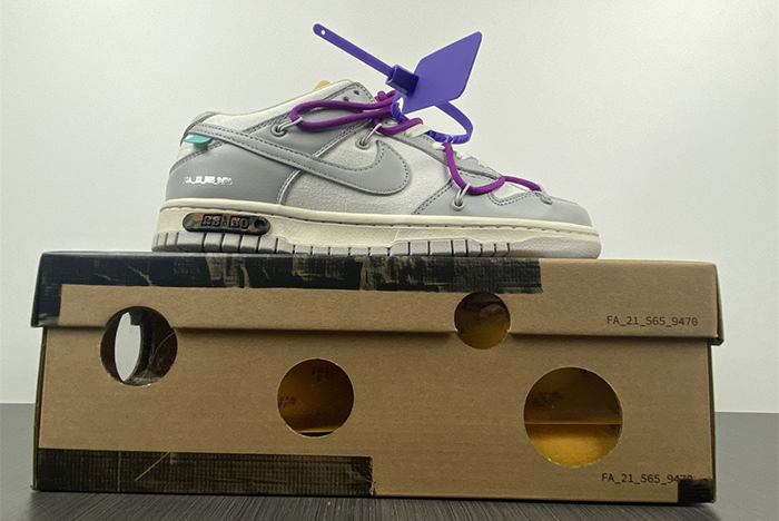 Dunk Low Off-White Lot 28 28-of50 1-50 DM1602-111