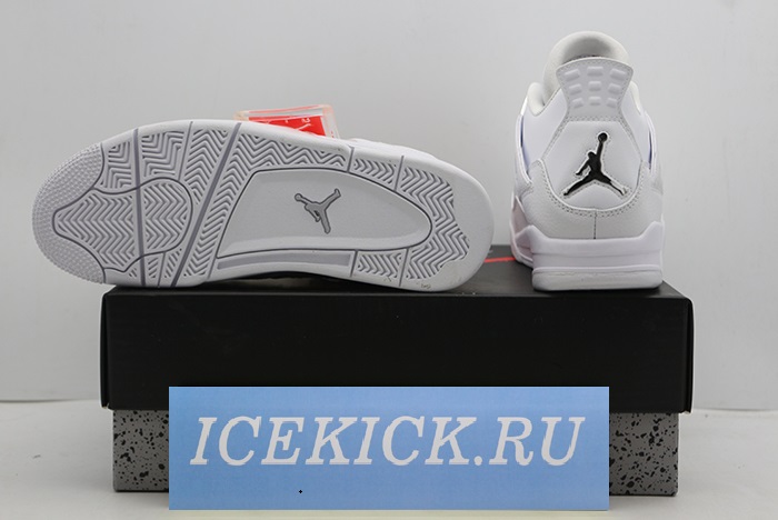 Air Jordan 4 Retro “Pure Money” white mens 308497-100