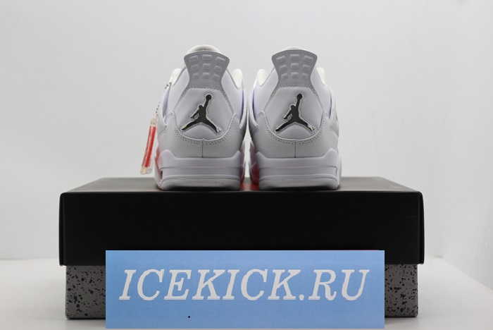 Air Jordan 4 Retro “Pure Money” white mens 308497-100
