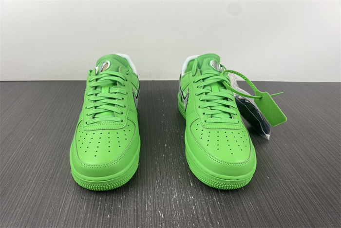 Off-White x AF1 green DX1419-300