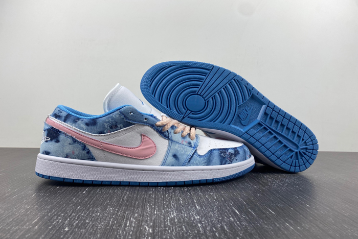 Air Jordan 1 Low Washed Denim DM7866-996