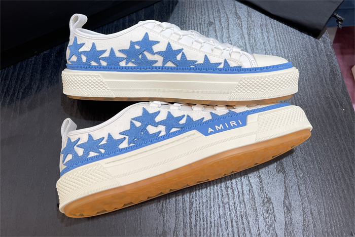AMR - AB006 Skel Top Low White blue star(to be customized 5-7 days)