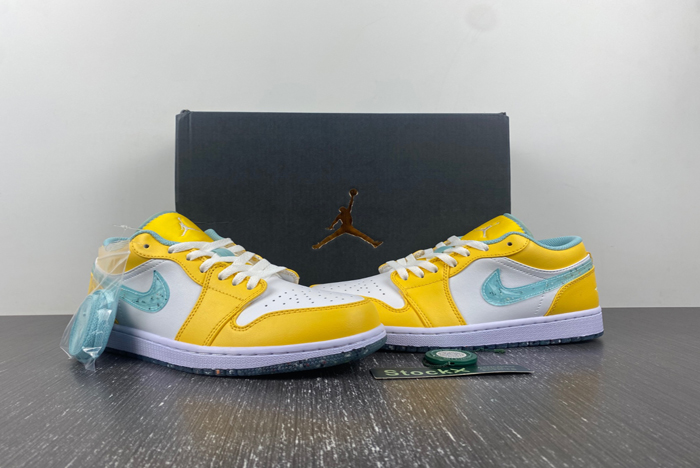 Jordan Air Jordan 1 Mid”Green Yellow“AJ1 DX4375-800