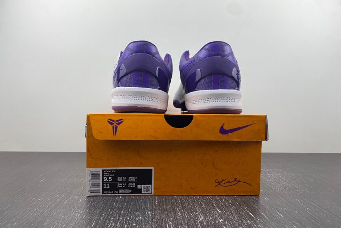 Nike Kobe 8 Protro “White Court Purple FQ3549-100