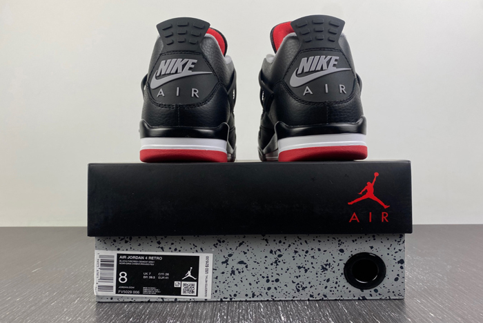 Air Jordan 4 “Bred Reimagined” FV5029-006