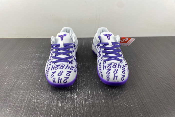Nike Kobe 8 Protro “White Court Purple” FQ3549-100 (1)