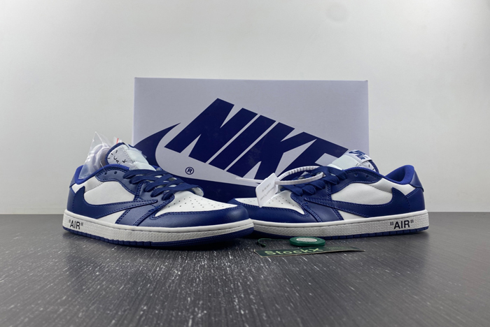 OFF-WHITE x Travis Scott x Air Jordan 1 OW  DM7890-101