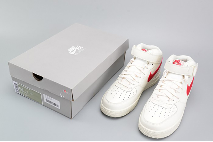 Nike Air Force 1 Mid 07 Sneakers Shoes High Trainers White 315123-126
