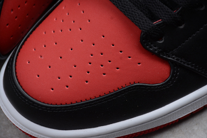 Air Jordan 1 Mid Gym Red Black 554724-610